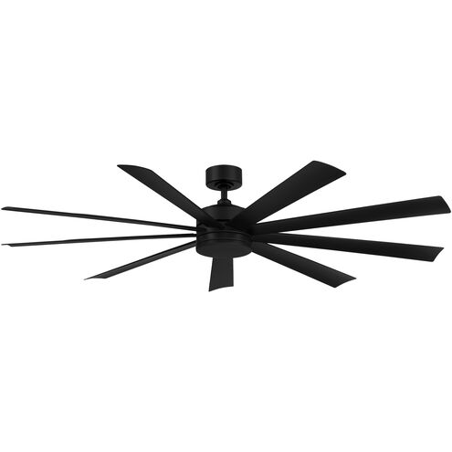 Wynd XL 72 inch Matte Black Ceiling Fan in 3500K