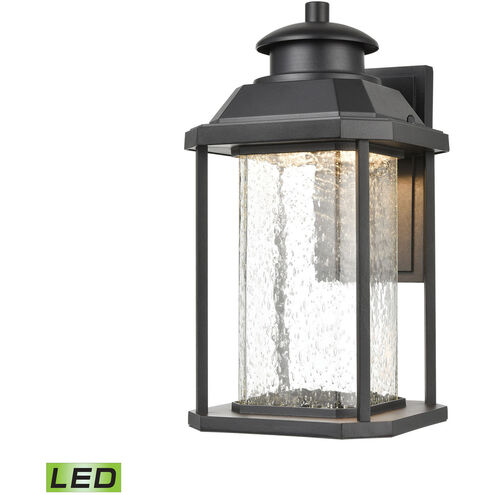 Latonia LED 16 inch Matte Black Outdoor Sconce