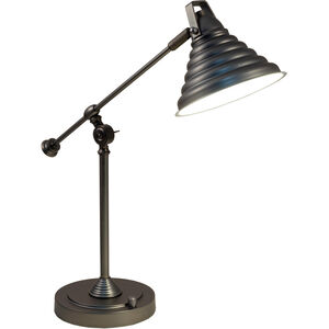 Springdale 22 inch 7.50 watt Polished Nickel Desk Lamp Portable Light