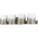 Sawgrass 4 Light 32 inch Silver Bath/Vanity Wall Light