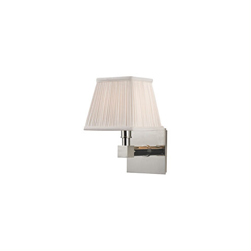 Dixon 1 Light 5.5 inch Polished Nickel Wall Sconce Wall Light
