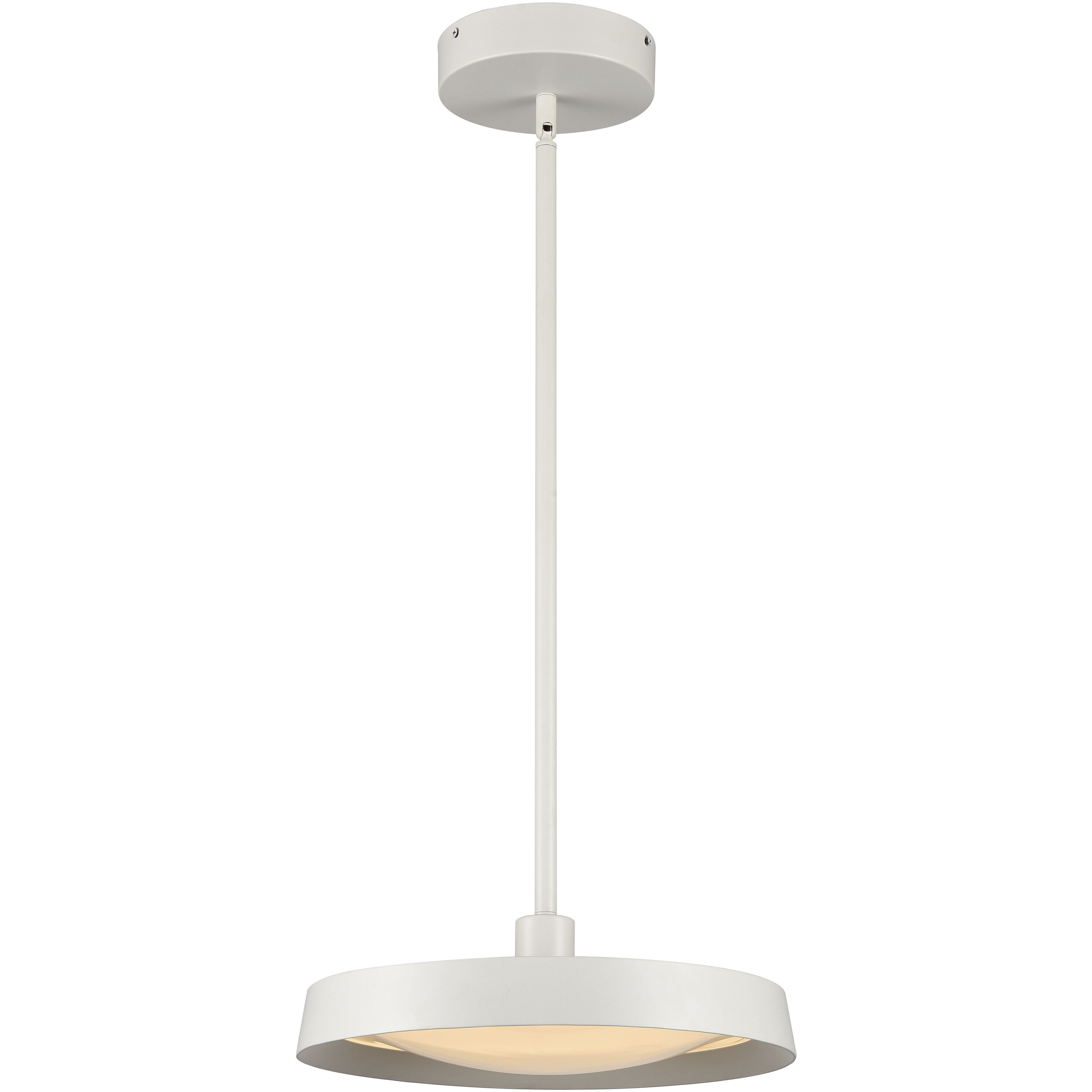 Nancy LED 13.75 inch Matte White Pendant Ceiling Light