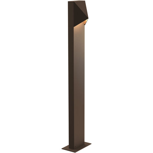 Triform Compact 12V 10 watt Textured Bronze Bollard