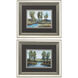 Landscapes Blue and Neutral Framed Art, Propac