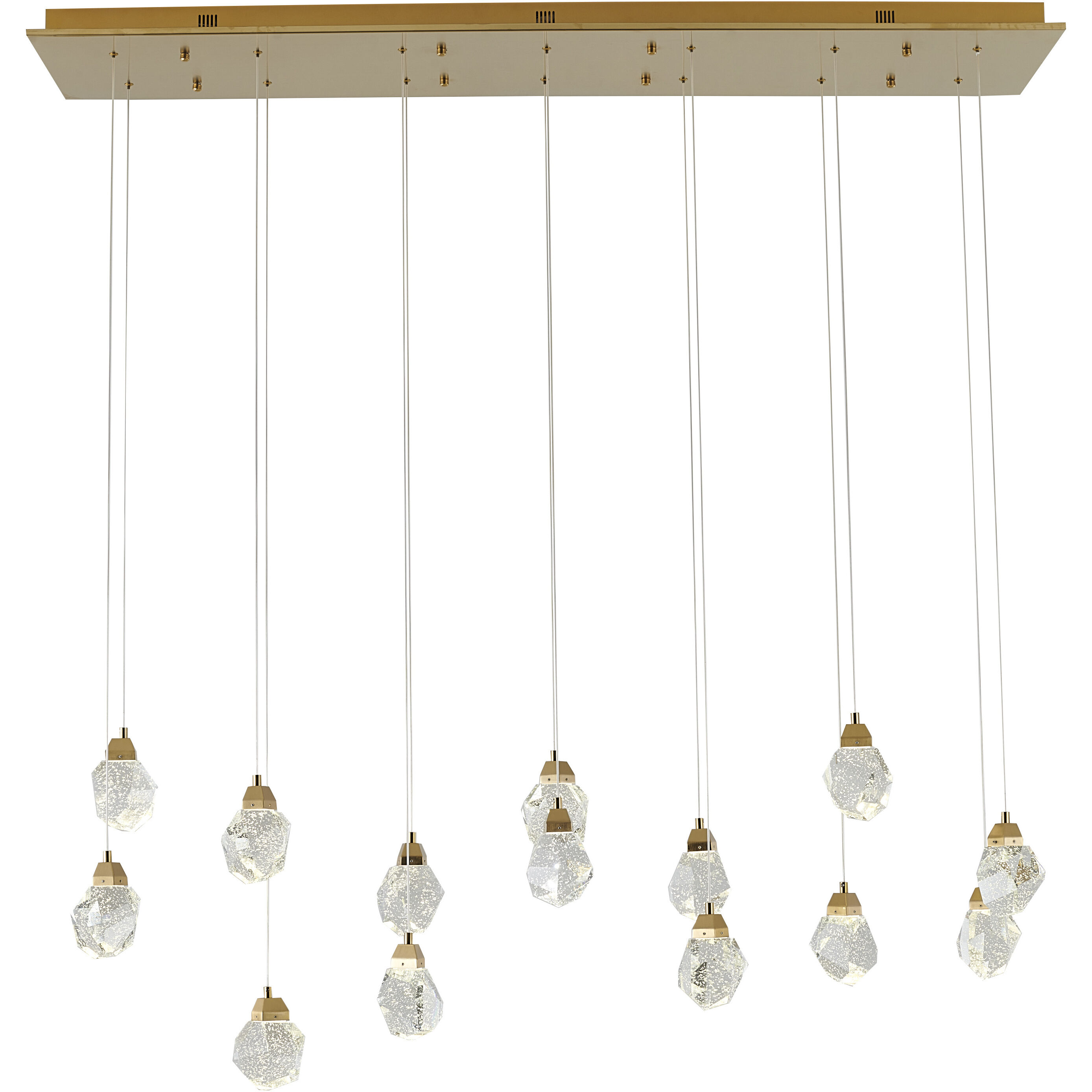 Canada LED 60 inch Gold Island Lighting Ceiling Light