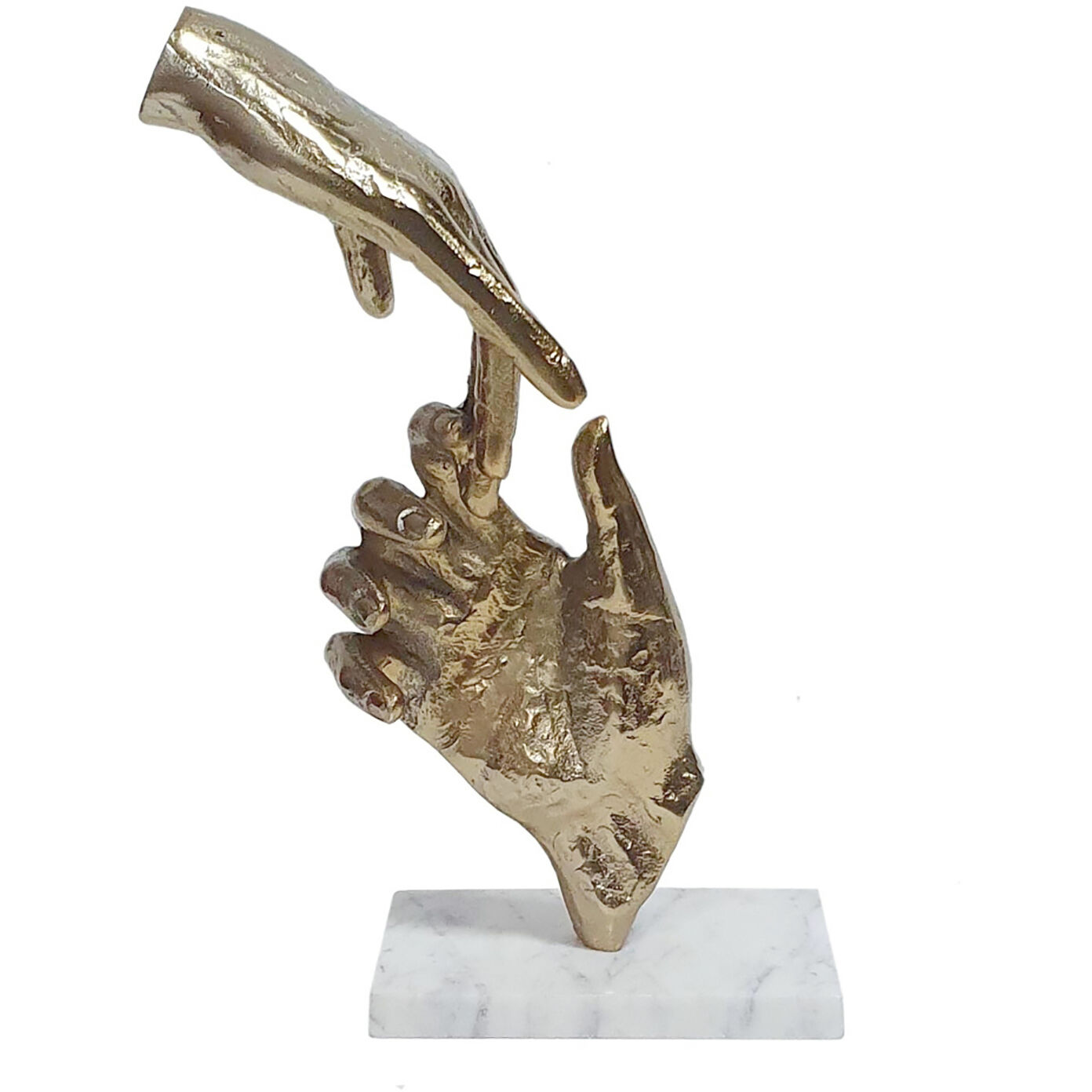 Anita Gold and White Decorative Object