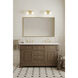 Seville 2 Light 14.5 inch Legacy Brass Vanity Wall Light