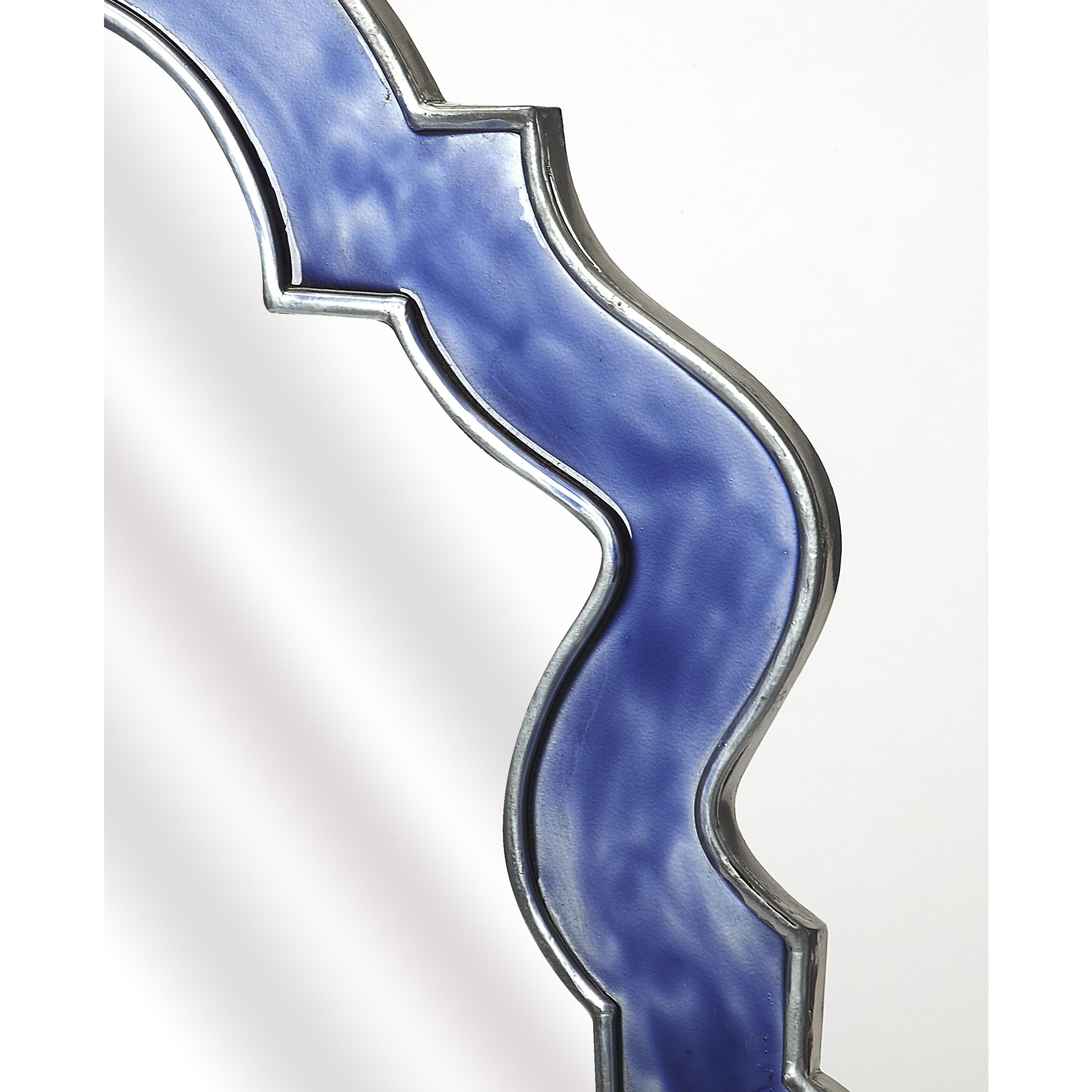 Reflections Donia  44 X 28 inch Blue Mirror