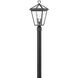 Estate Series Alford Place LED 20 inch Museum Black Outdoor Post Mount Lantern