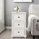 Egg Shell 30 X 16 inch Egg Shell Painted Side Table