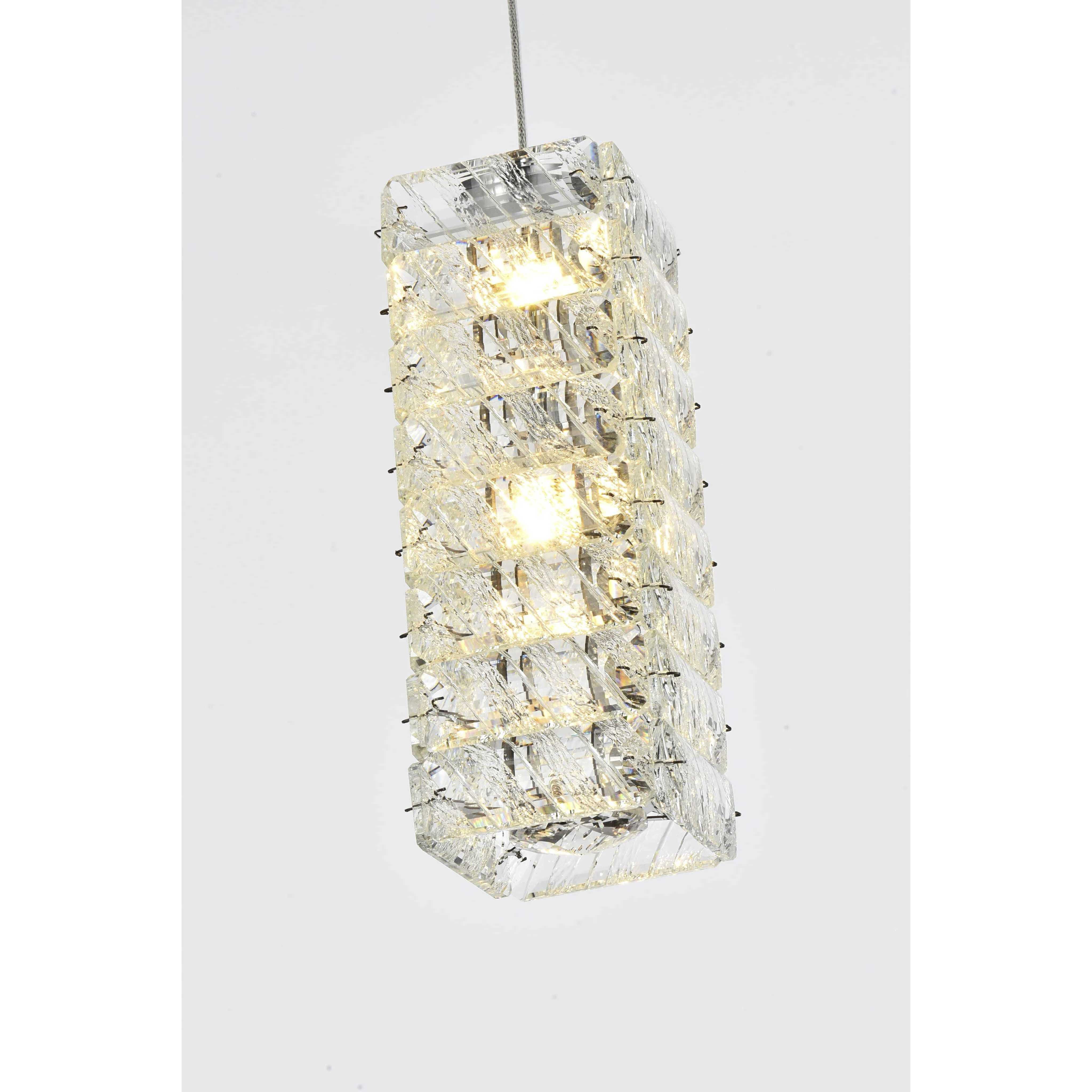 Aston 1 Light 6.5 inch Chrome Pendant Ceiling Light