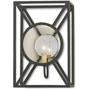 Beckmore 1 Light 4 inch Old Iron Wall Sconce Wall Light, Lillian August Collection