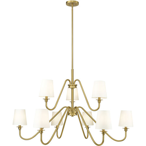 Gianna 9 Light 46 inch Modern Gold Chandelier Ceiling Light
