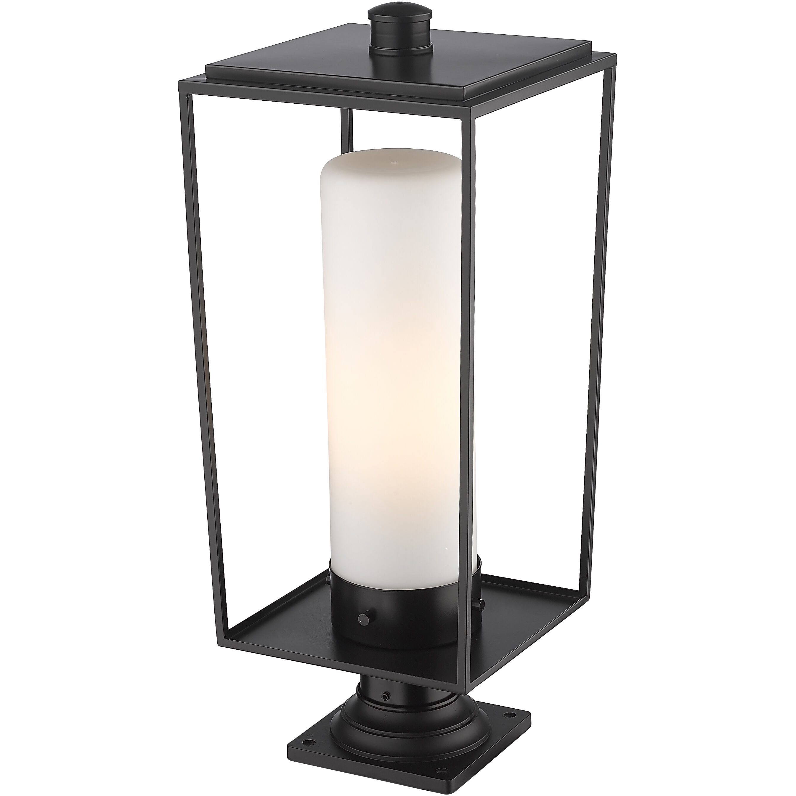 Sheridan 1 Light 24.5 inch Black Outdoor Pier Mounted Fixture