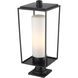 Sheridan 1 Light 24.5 inch Black Outdoor Pier Mounted Fixture