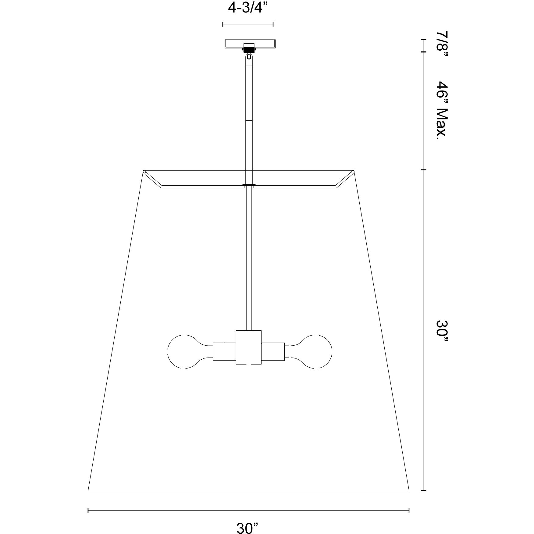 Calor Pendant Ceiling Light in Gray Linen With Gold Parchment and Vintage Brass
