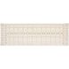 Causeway Off White with Cream Bench