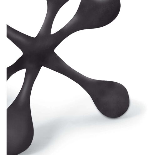 Modern Jack Blackened Zinc Objet, Large