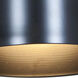 Poseidon 1 Light 6 inch Black Wallwasher