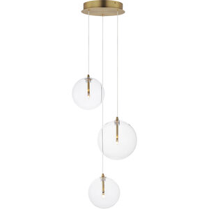 Global 3 Light 11.50 inch Pendant