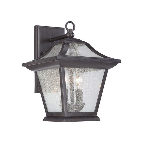Aiken 2 Light 13 inch Black Coral Exterior Wall Mount