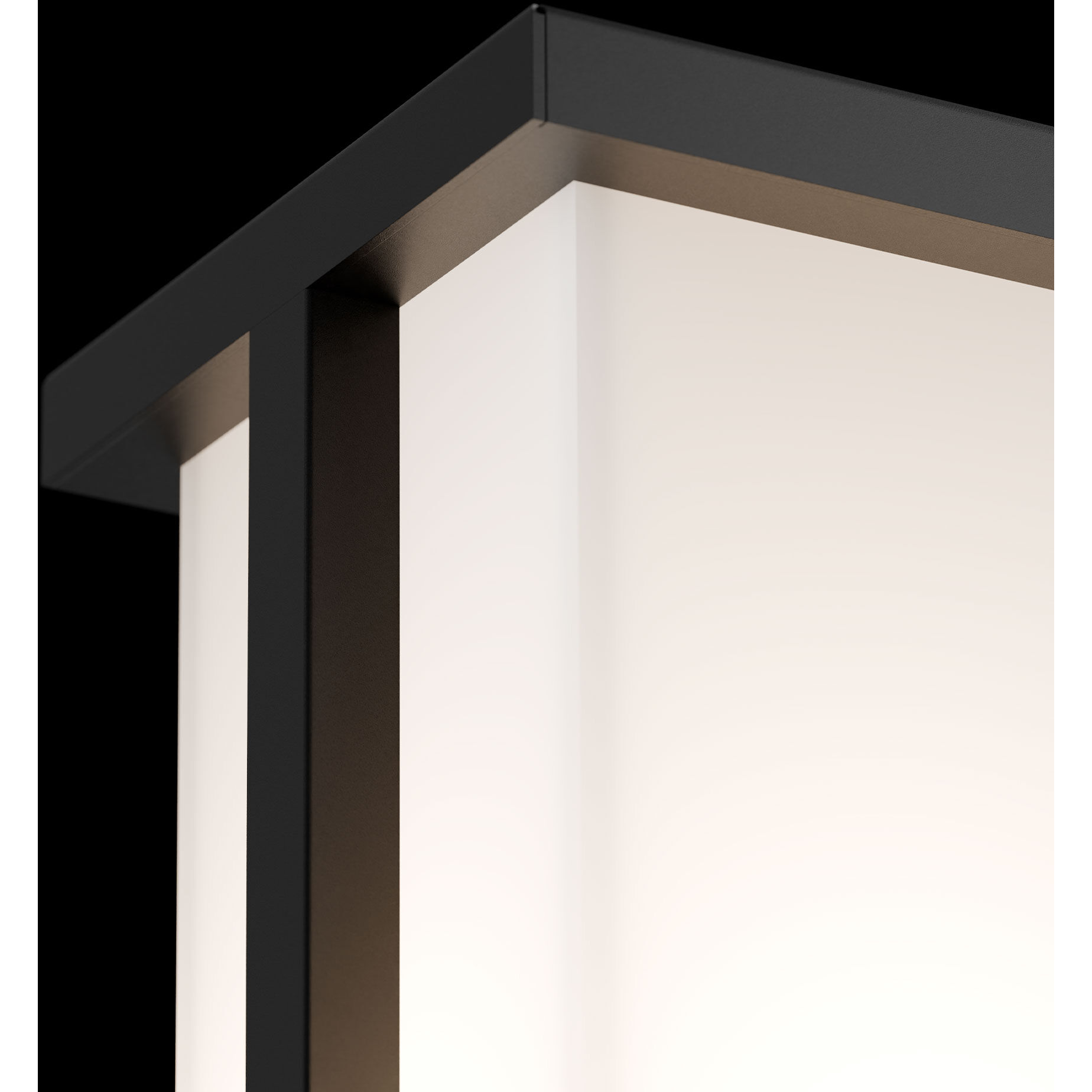 Ledge LED 16.8 inch Black Outdoor Post Lighting in 2700K