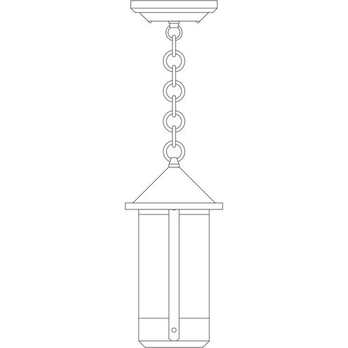 Berkeley 1 Light 6 inch Nickel Pendant Ceiling Light in Off White