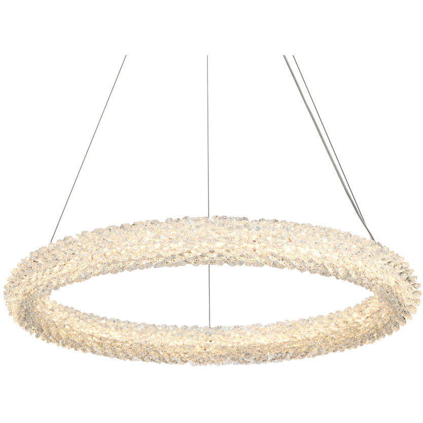 Bowen 1 Light 24 inch Chrome Chandelier Ceiling Light