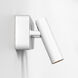 Enna 5.63 inch Matte White Interior Reading Light Wall Light
