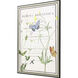 Ephemeral Green and Blue and Multi and Orange Framed Art