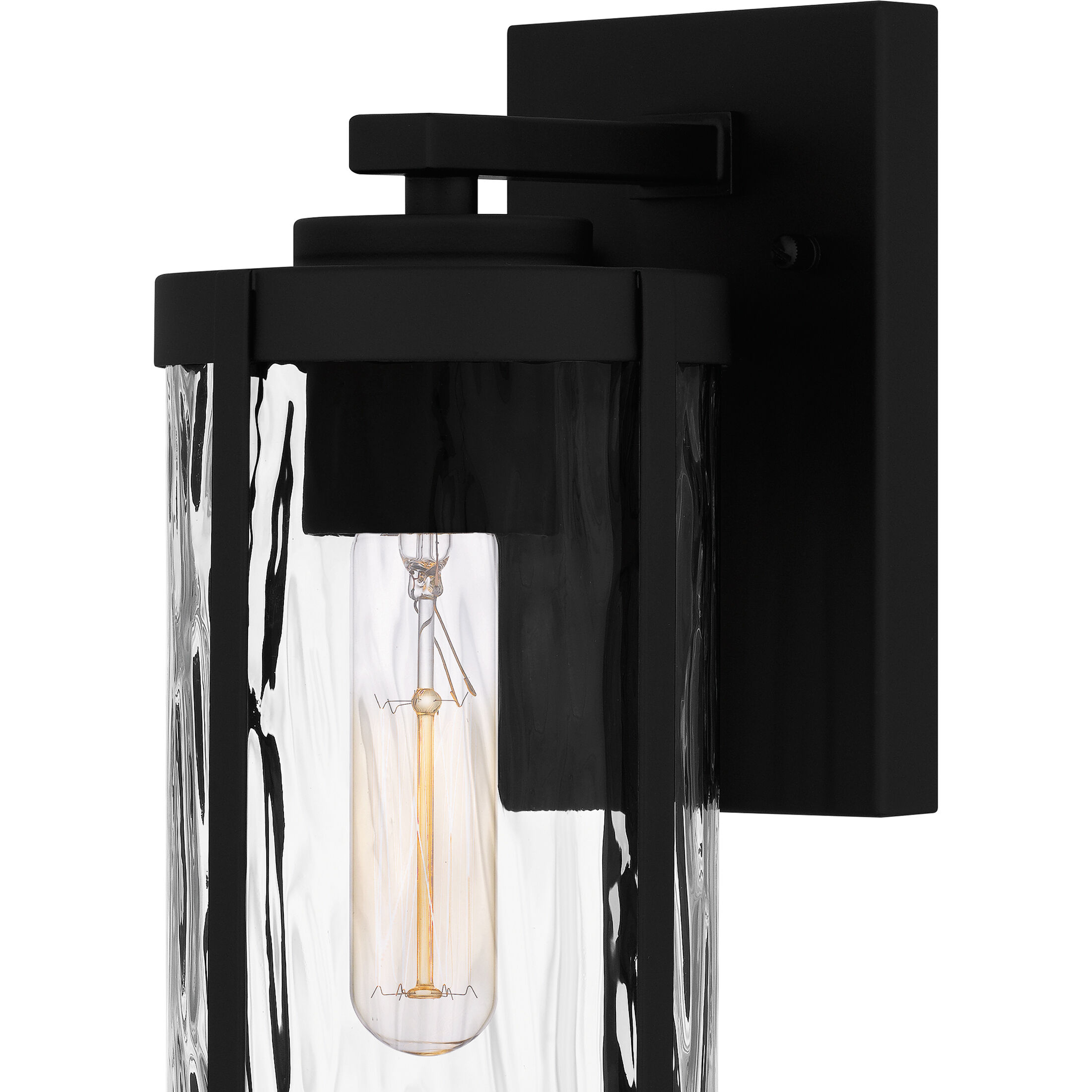 Culpo 1 Light 14 inch Matte Black Outdoor Wall Lantern