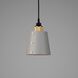 Hooked 1.0 LED 5.51 inch Stone / Brass Pendant Ceiling Light