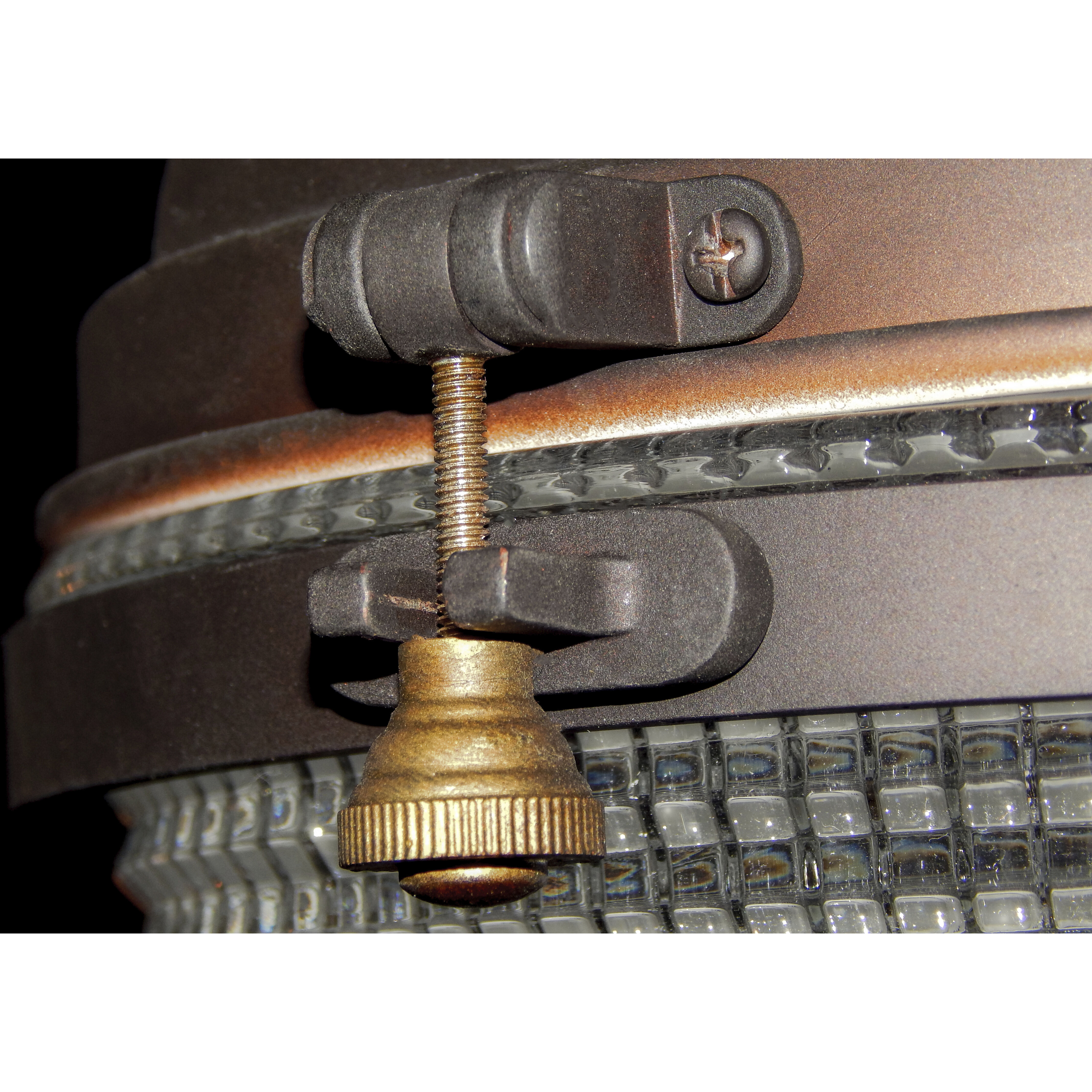 Portside 1 Light 10 inch Oil Rubbed Bronze/Antique Brass Outdoor Hanging Lantern