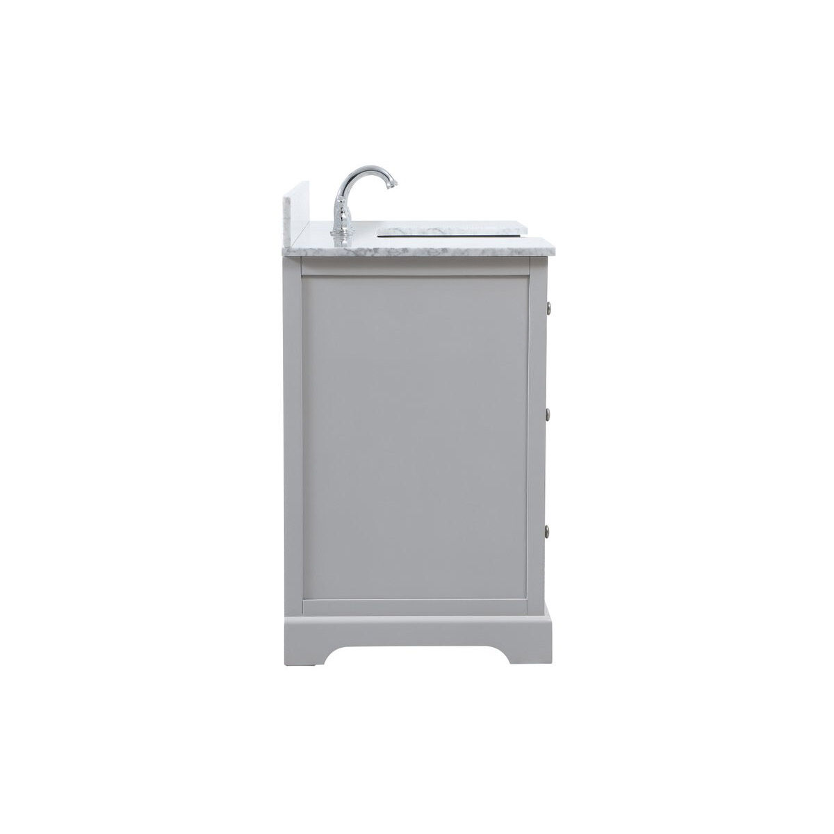 Franklin 48 X 22 X 35 inch Grey Bathroom Vanity Cabinet