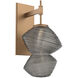Mesa LED Novel Brass Indoor Sconce Wall Light