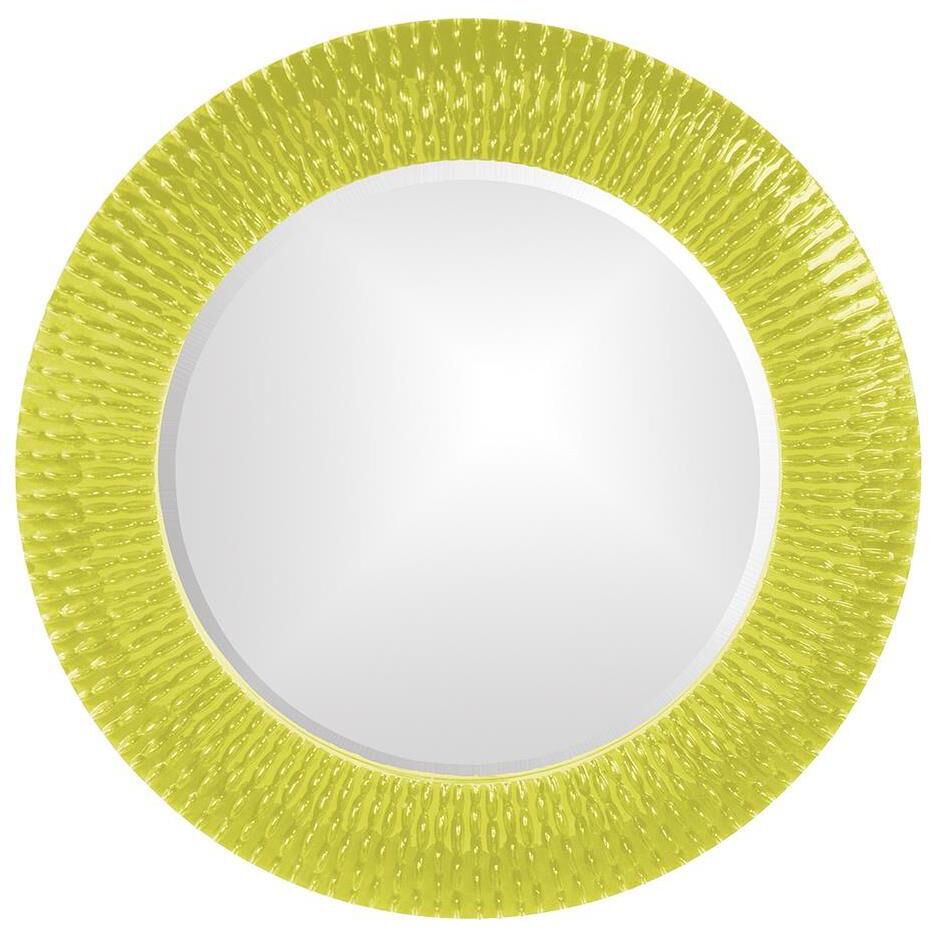 Bergman 32 X 32 inch Glossy Green Wall Mirror