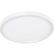 Edge Round LED 12 inch White Flush Mount Ceiling Light