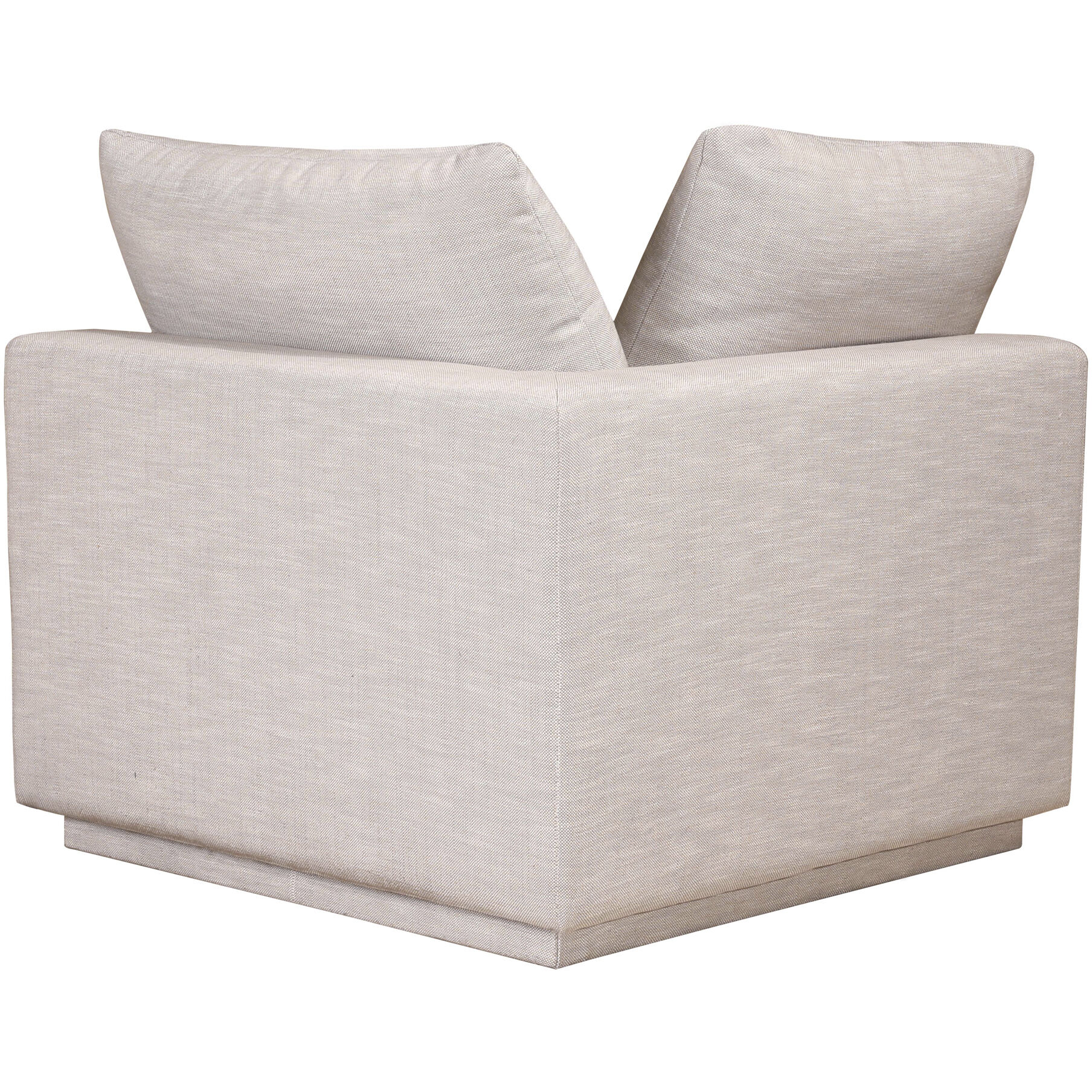 Justin Grey Corner Chair