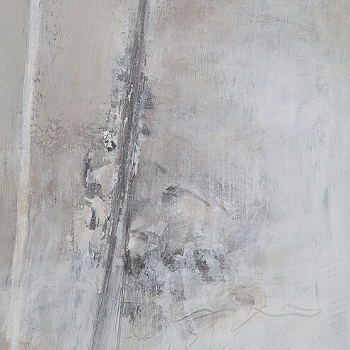 Pinceau White/Beige/Grey/Black Canvas Art