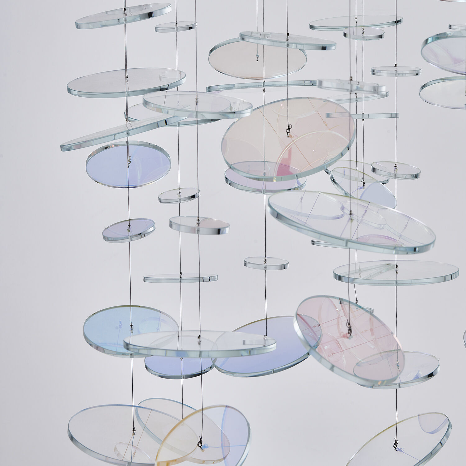 Spettro 13 Light 36 inch Polished Chrome Chandelier Ceiling Light