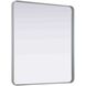 Remy 40 X 36 inch Silver Mirror