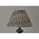 Dahlia 18 inch 60 watt Black Table Lamp Portable Light