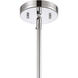 Oakland 1 Light 4 inch Chrome Mini Pendant Ceiling Light