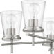 Connell 5 Light 25 inch Brushed Polished Nickel Chandelier Ceiling Light