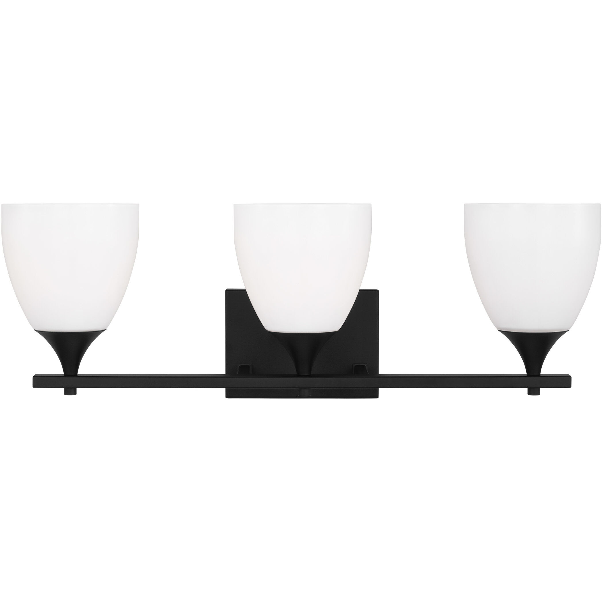 Drew & Jonathan Toffino 3 Light 26 inch Midnight Black Wall Bath Fixture Wall Light