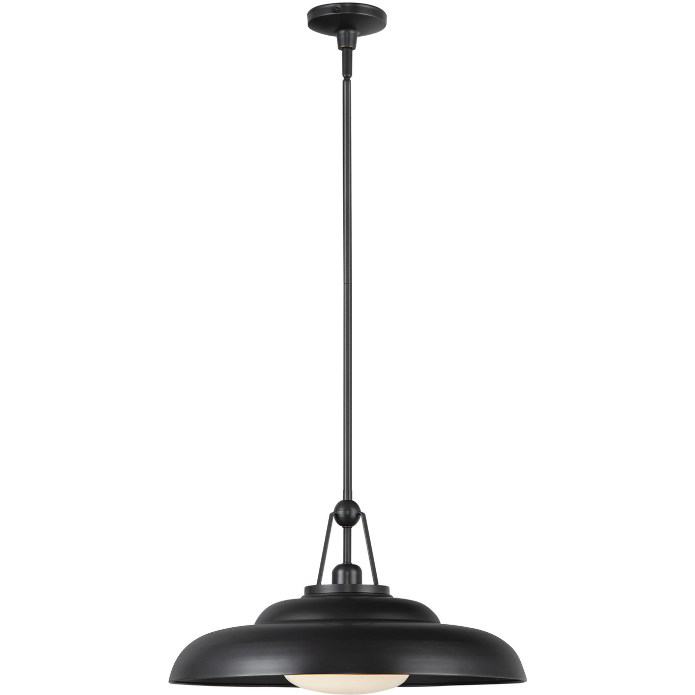Palmetto Pendant Ceiling Light in Urban Bronze