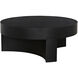 Steward 36 X 36 inch Matte Black Coffee Table, C