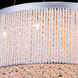 Influx 14 Light 24 inch Chrome Pendant Ceiling Light