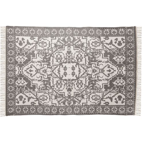 Mallia 72 X 48 inch Gray Area Rug, 4x6