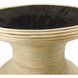 Raven 18 inch Natural with Cream Accent Stool